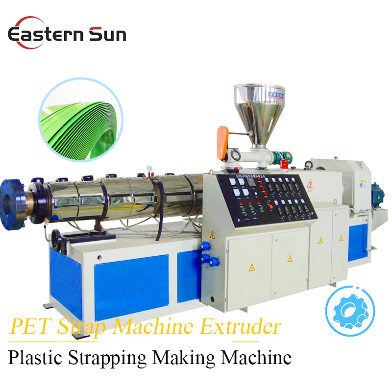 New Model High Speed Double Output Plastic Packing Strap Extrusion Machine Used Pet/PP Strapping Band Production Line