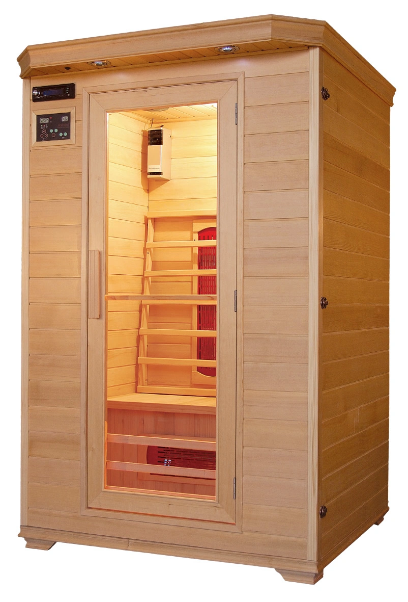 Madera maciza de lujo habitación Sauna de Vapor seco