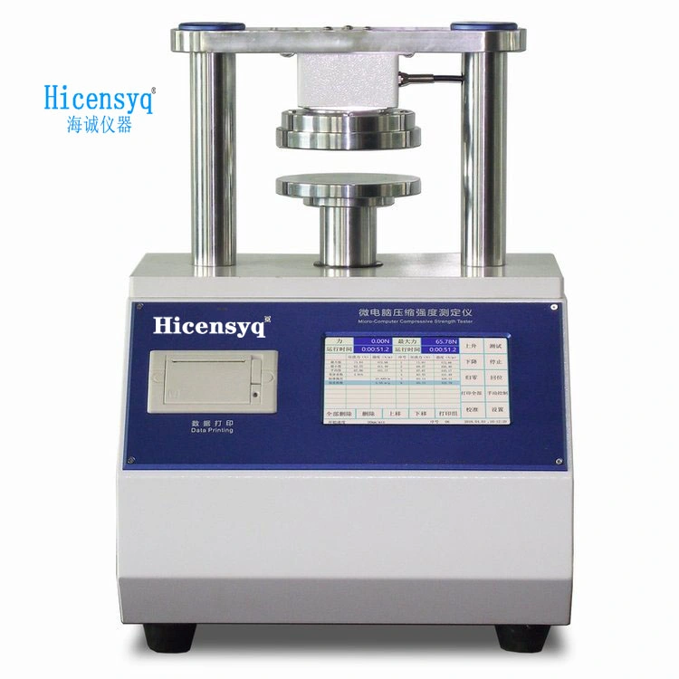 Dispositivo de teste de força de compressão de cartão em cartão de cartão preço/instrumento de laboratório/equipamento de teste