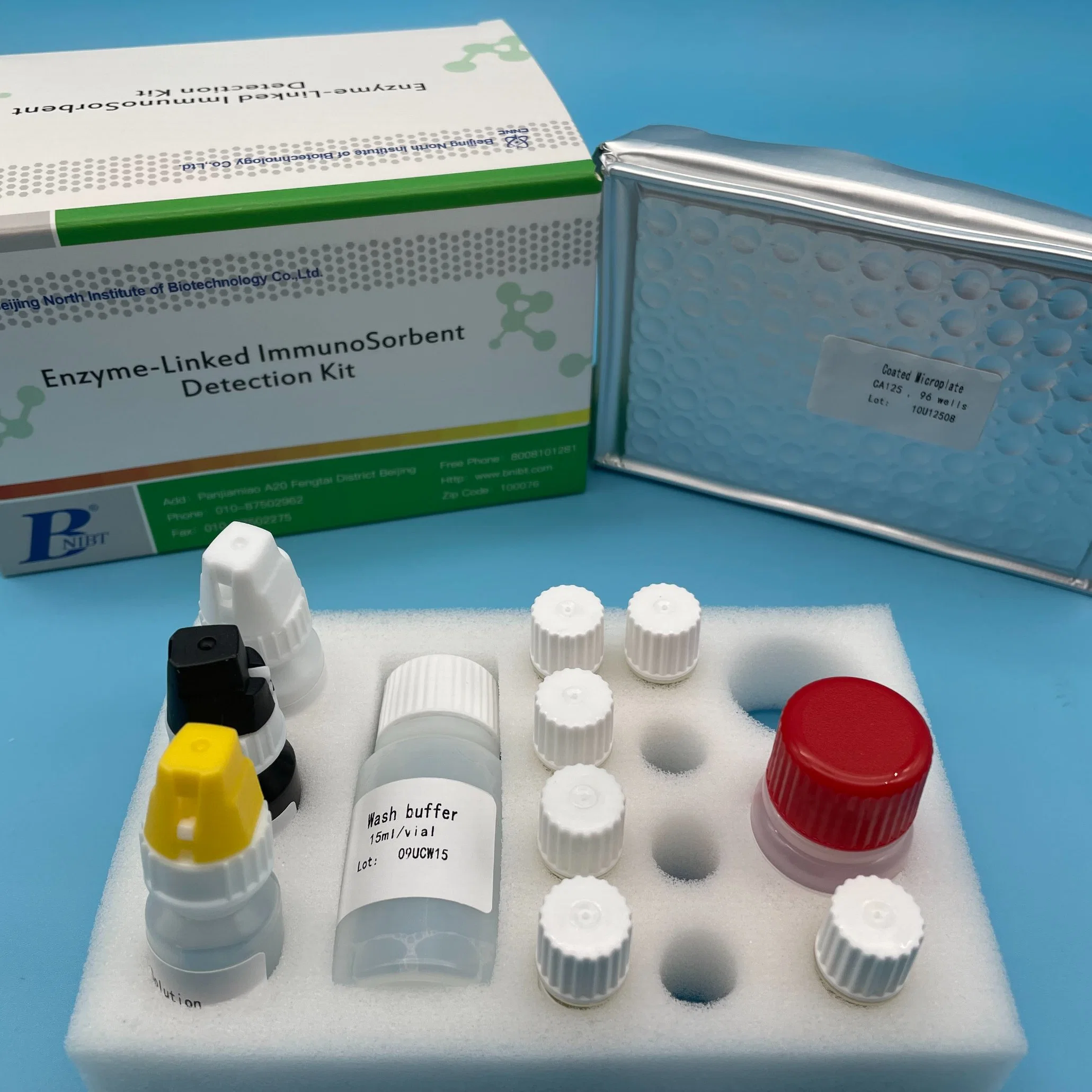 Las enfermedades infecciosas Hbsag/VIH/VHC/Tp Kit de prueba de Elisa análisis de sangre prueba de Elisa reactivo de virus ADN y ARN