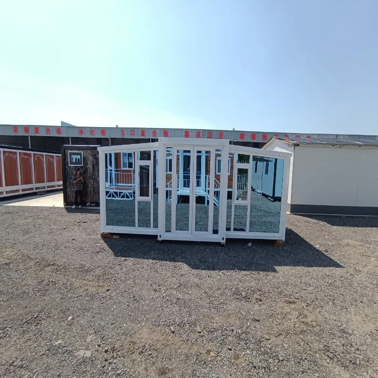 Expandable Folding Double Wings Prefab Tiny House 3 Bedroom Casas Prehechas Expandibles Prefabricadas