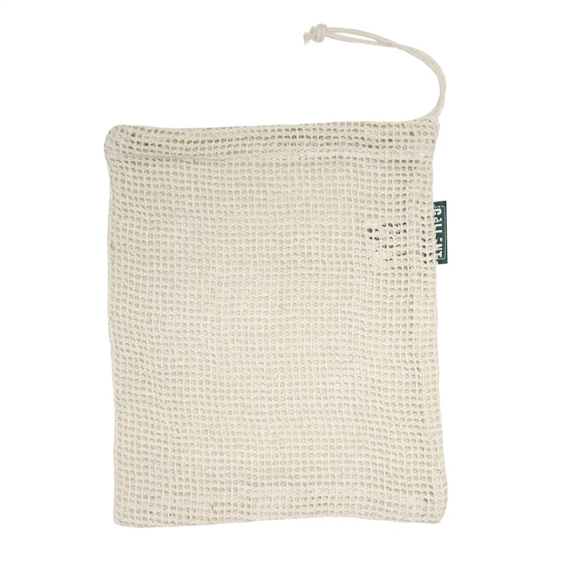 Reusable Drawstring Cotton Mesh Bag Net Bag