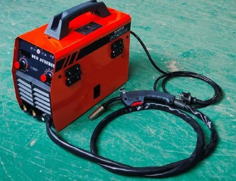 IGBT Inverter MIG/Flux/MMA/TIG Welder 120A Portable 4 in 1 Function No Gas Welding Machine 1kg Roll Flux Wire Maquina De Soldar, DIY Welding Equipment