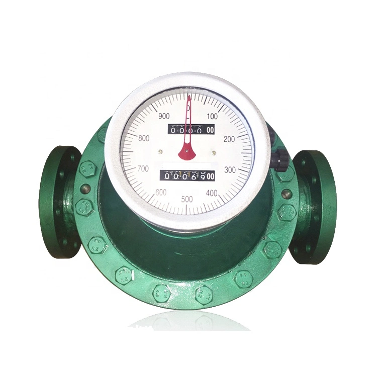 High Viscosity Vegetable Oil Flow Meter Diesel Fuel Oval Gear Flowmeter