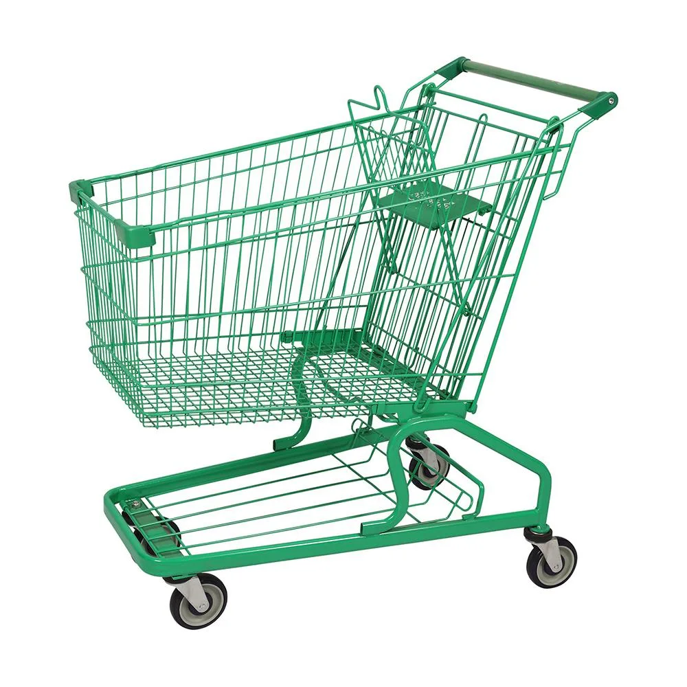 150L Middle East Design Supermarket Shopping Trolley Price Manufacturer