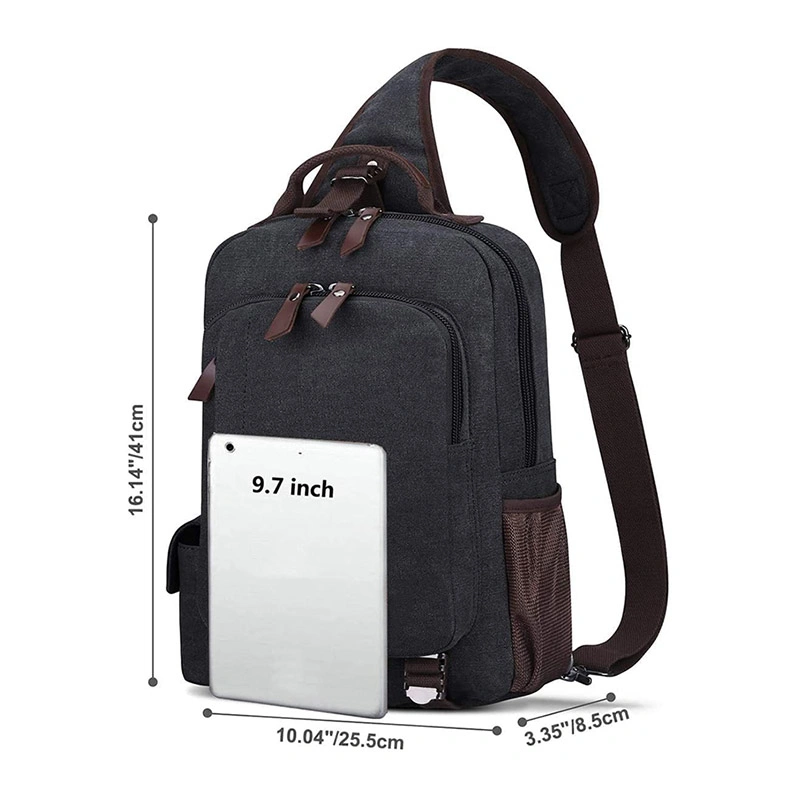 Multifonction Crossbody durables Big Sling Bag Men Women Kids Unisex