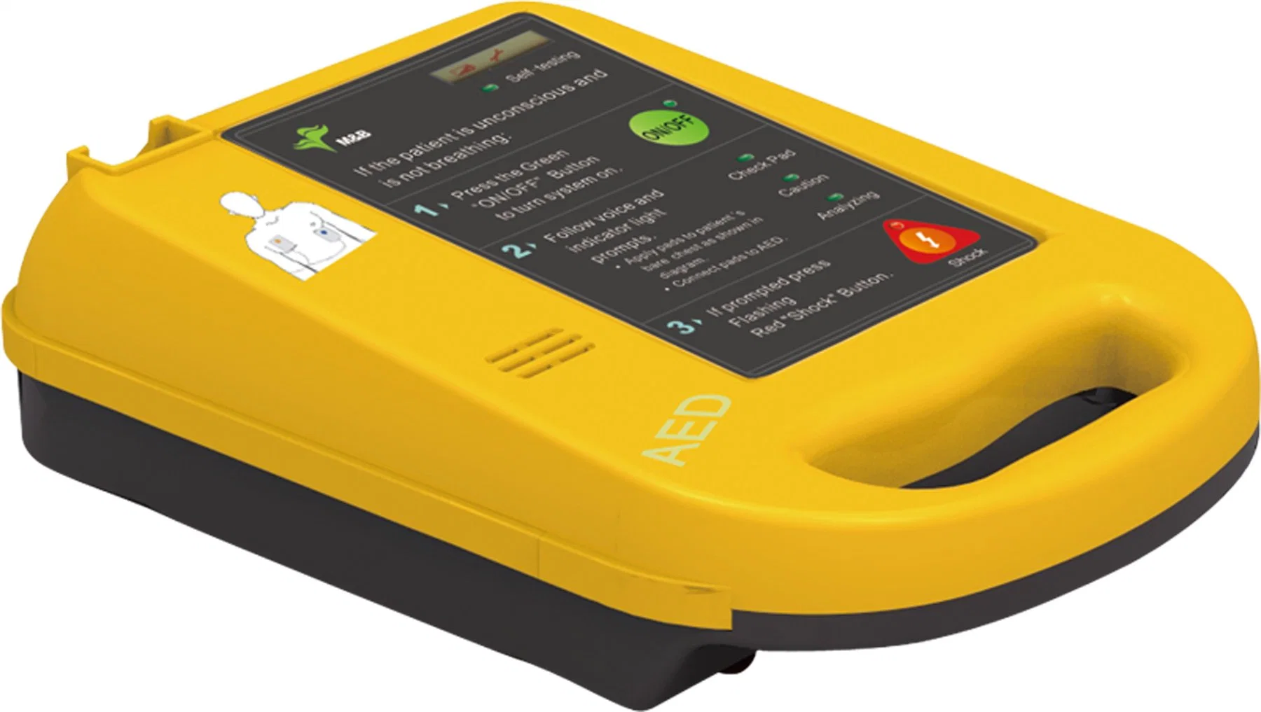 Desfibrilador portátil de alta calidad Monitor equipos de emergencia equipos médicos portátiles Dispositivos de primeros auxilios para el desfibrilador DEA