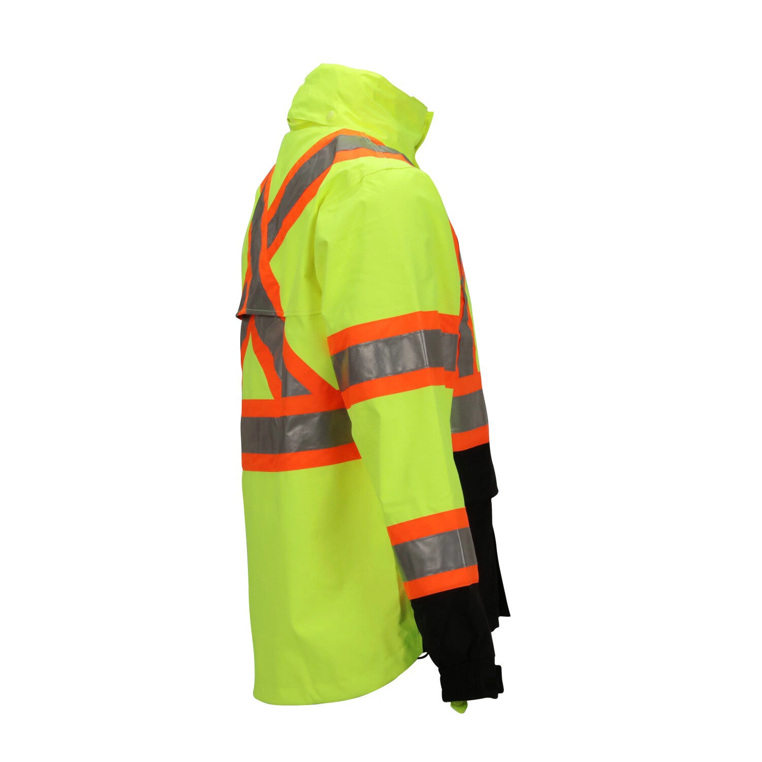 High Visibility Safety Shirt Herren High Reflective Workwear Regenmantel Regen Jacke