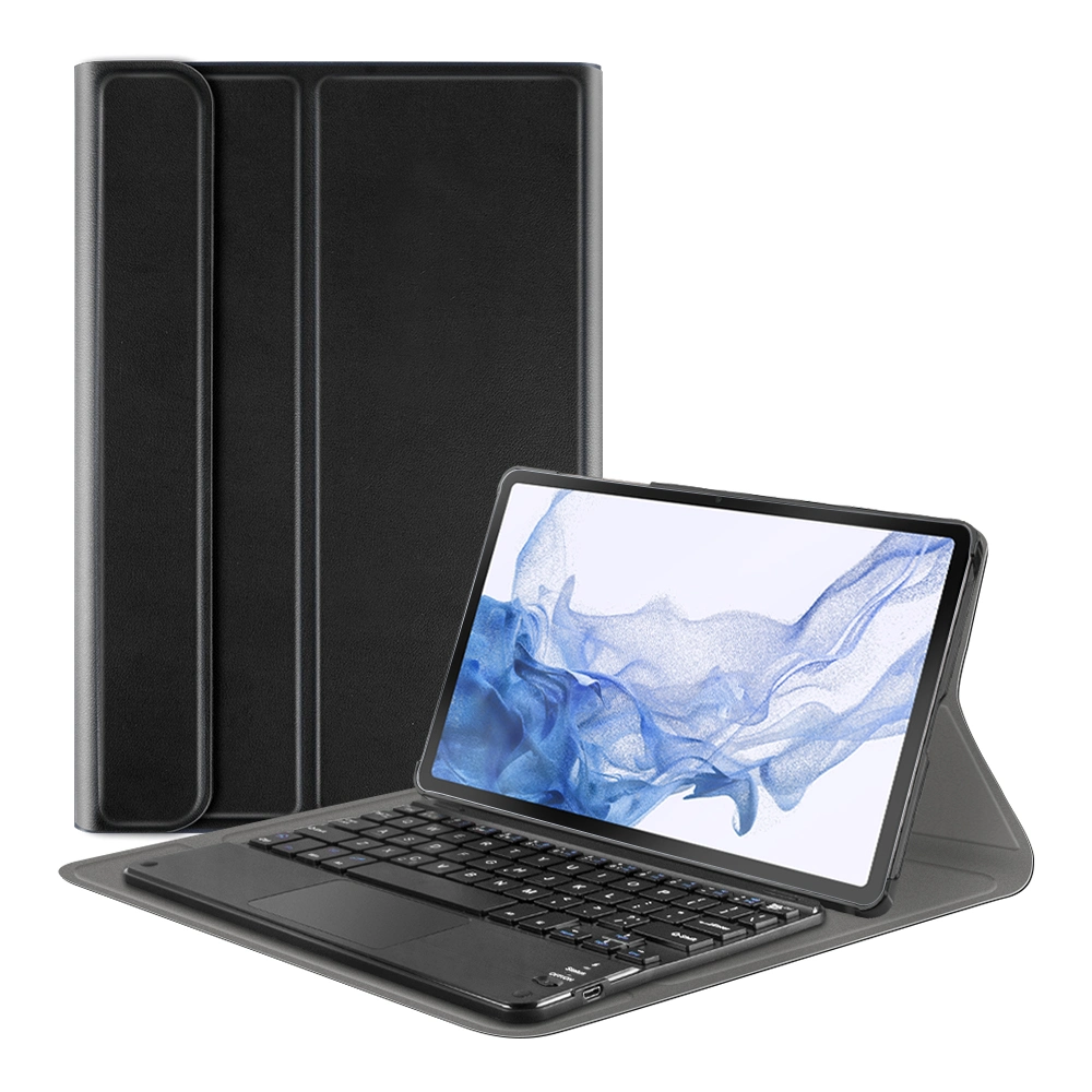 Teclado táctil Bluetooth funda para Samsung Galaxy Tab S8 11 Funda para tableta de teclado Bluetooth