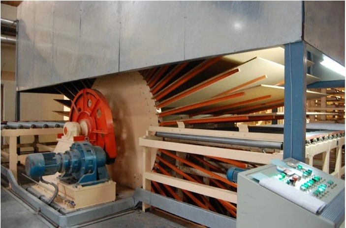 La Junta de partículas automática completa línea de producción con Multi-Opening prensa caliente