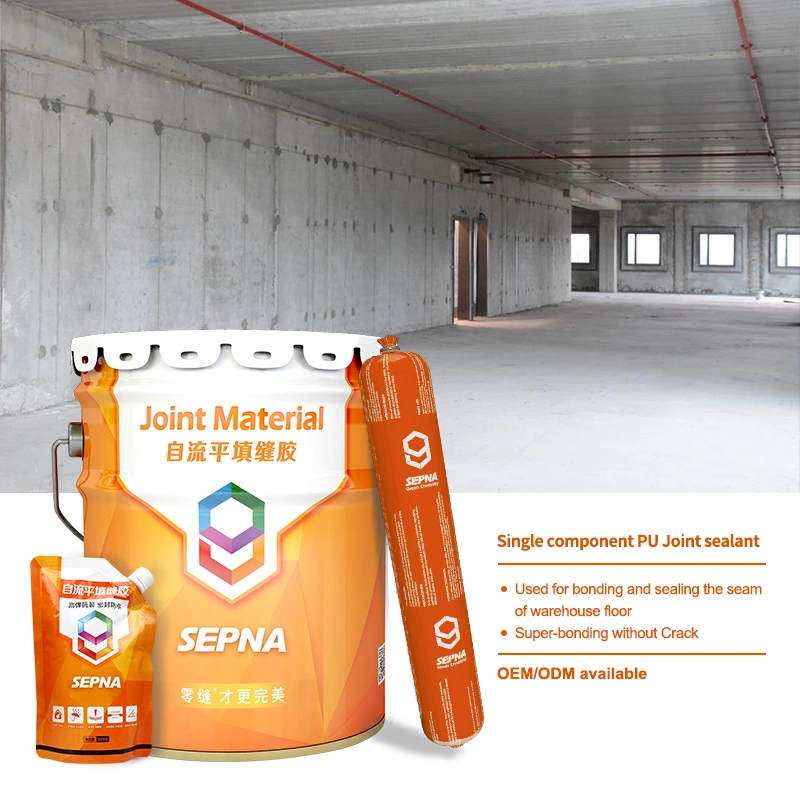 One Pack Roof Modified Silicone Cement Polyurethane Road Joint Sealing Adhesive Sealant for Epoxy Floor Airport Runway Square Wall Pipe Wharf Roof