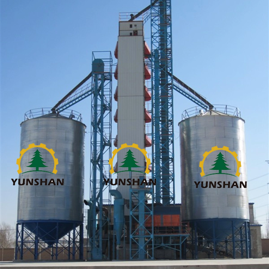 Factory Price China Manufacture Galvanized Steel Grain Rice Wheat Corn Storage Silo