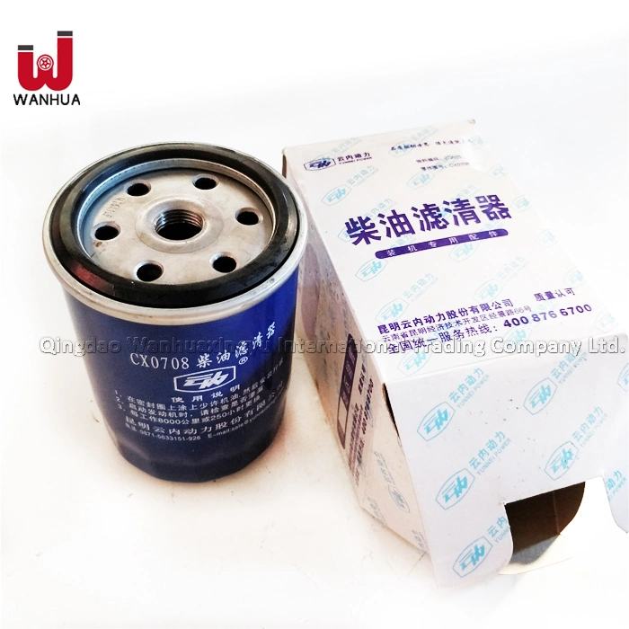 Truck Euro 3 Engine Spare Parts Fuel Filter for FAW Cx0708