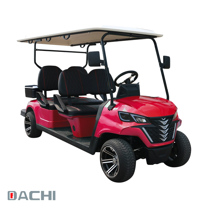 أربعة مقاعد مخصصة فورج G4 Lithium Battery Factory Golf Buggy عربة جولف كهربائية