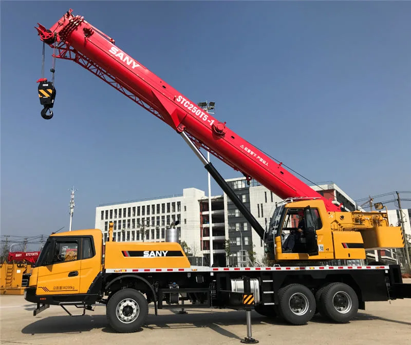 25tons 4-Section Mobile Truck Crane Stc250