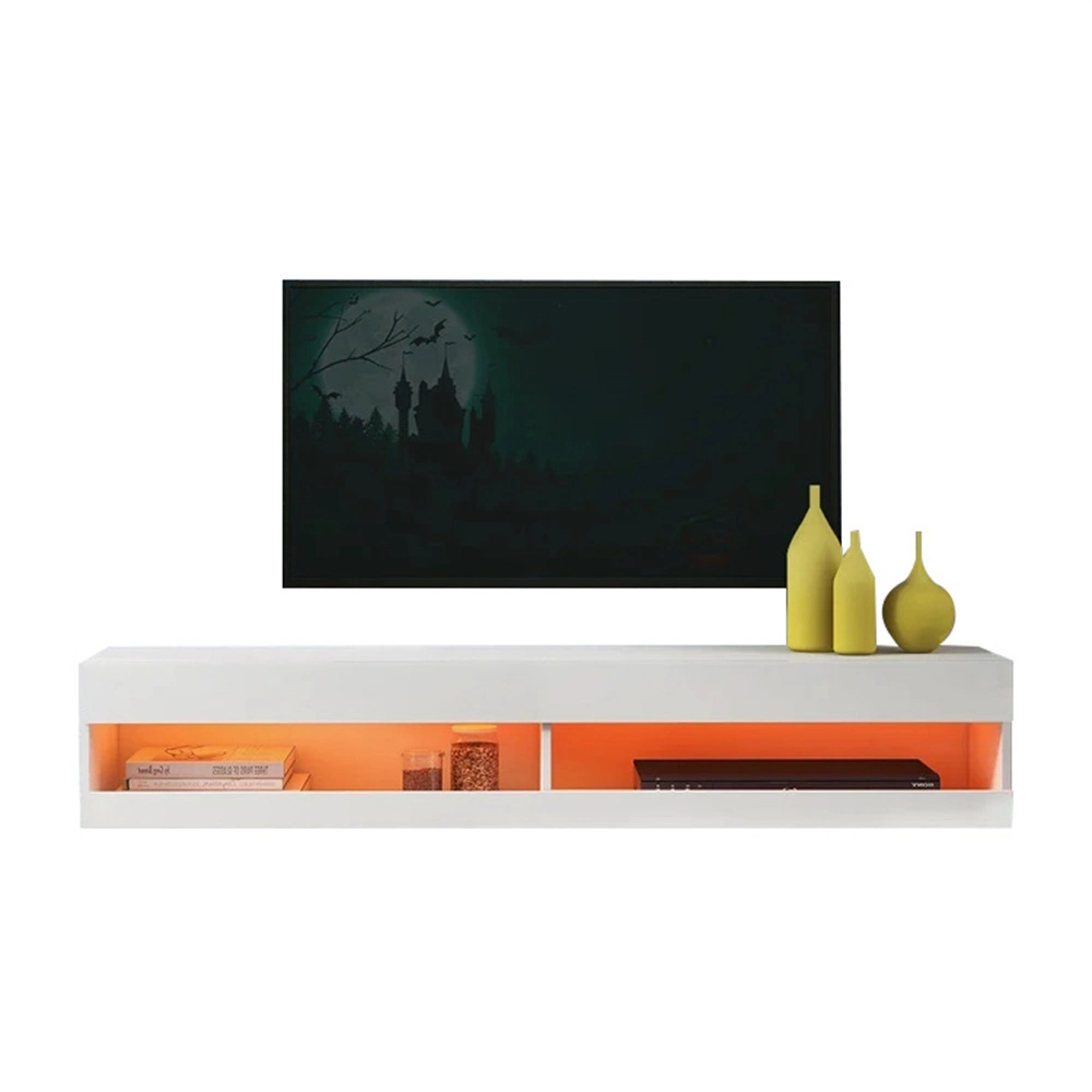 Wholesale/Supplier 2023 LED Wooden Floating Unit TV Stand Living Room Furniture