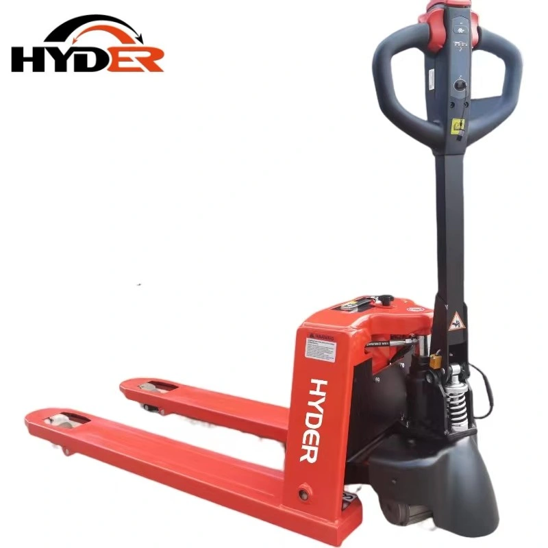 48V Lithium Battery 1500kgs Hydraulic Manual Electric Pallet Forklift Truck Jack
