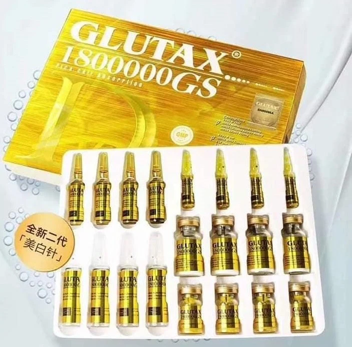 Italian Genuine IV Glutathione Injection Glutax 18000000GS, Stem Cell Plus Whitening Product in The 20th Century, The World's Hottest Glutathione Injection