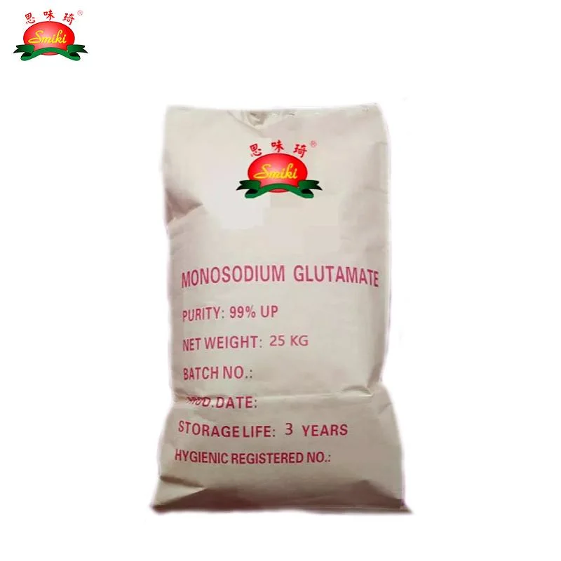 Good Quality 99% Food Additive Crystal Halal Seasoning 25kg Monosodium Glutamate Msg for Restaurant