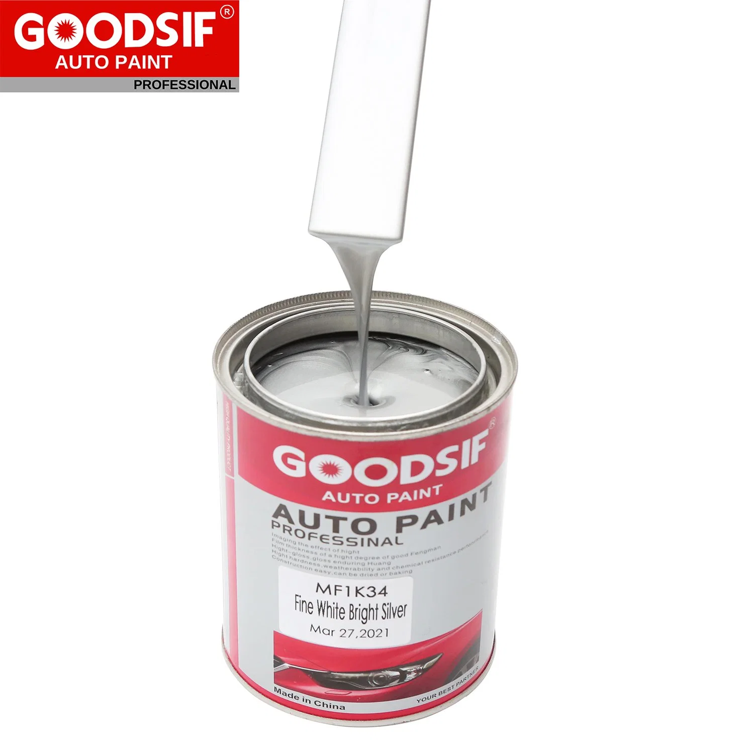 Wholesale/Supplier Automotive Refinish Paint Good Covering Automobile 1K Basecoat Paint for Nissan