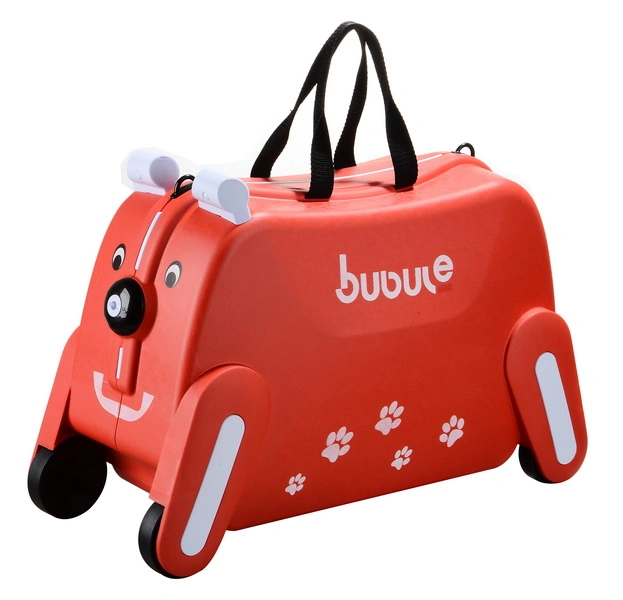 Bubule Dog Design Kids Toy Luggage Box Bags Light Weight Child Lock Suitcase School Trolley Bag