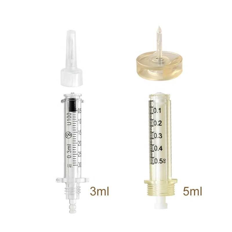 0.3ml Disposable Plastic Ampoule Syringe and Needles for Hyaluronic Pen Hyaluronic Acid Gun