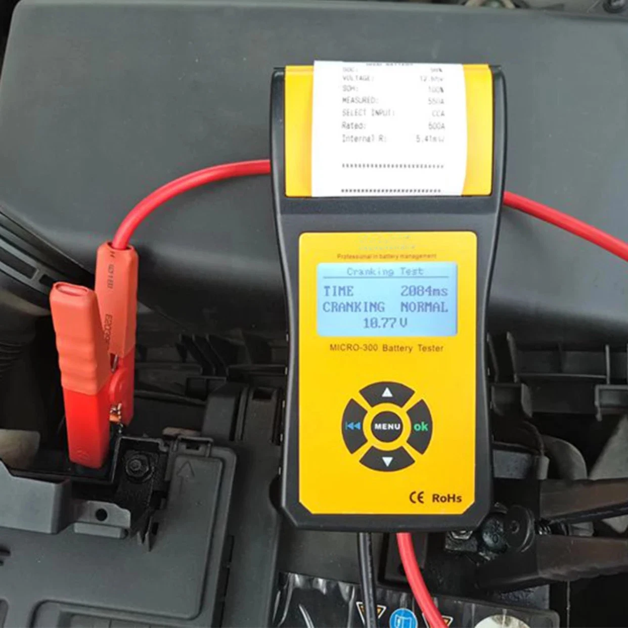 Professional High quality/High cost performance Lead Acid Car Battery Capacity Tester Analyzer with Printer