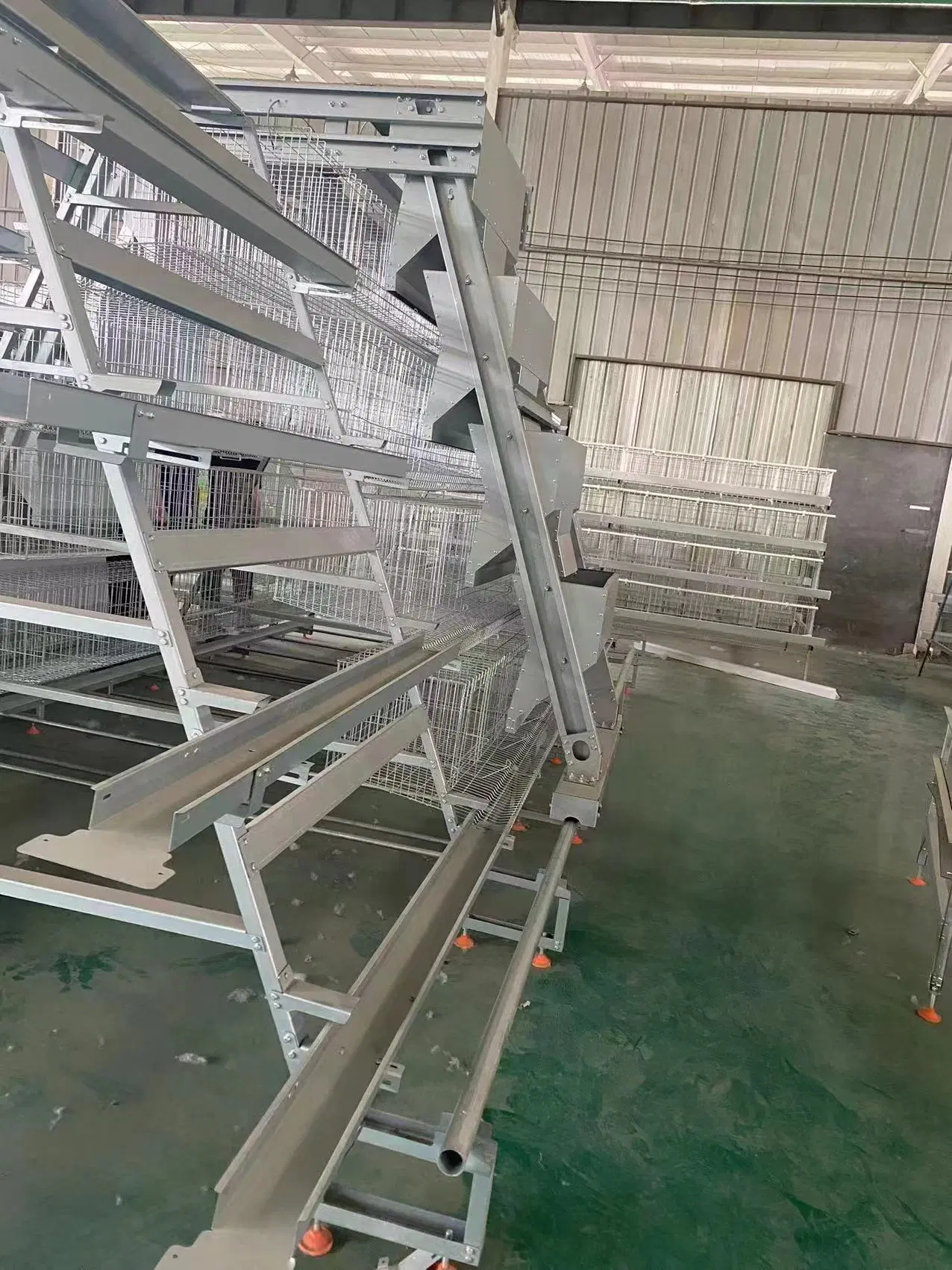 Chicken Cage/Chicken Cage Factory Design Layer Cage für Chicken Farm Geflügelfarm Leying Hens Used Layer Battery Chicken Cage