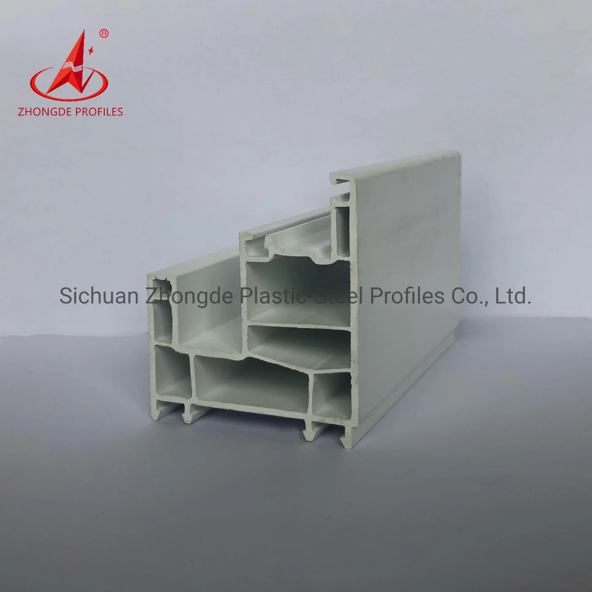 Zhongde High Quality Sound Proof PVC/Plastic Profile for Window and Door