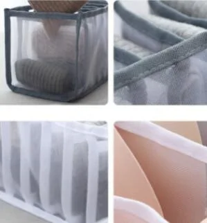 Foldable Cloth Storage Boxes Closet Drawer Divider Organizer Underwear Organizer for Clothes