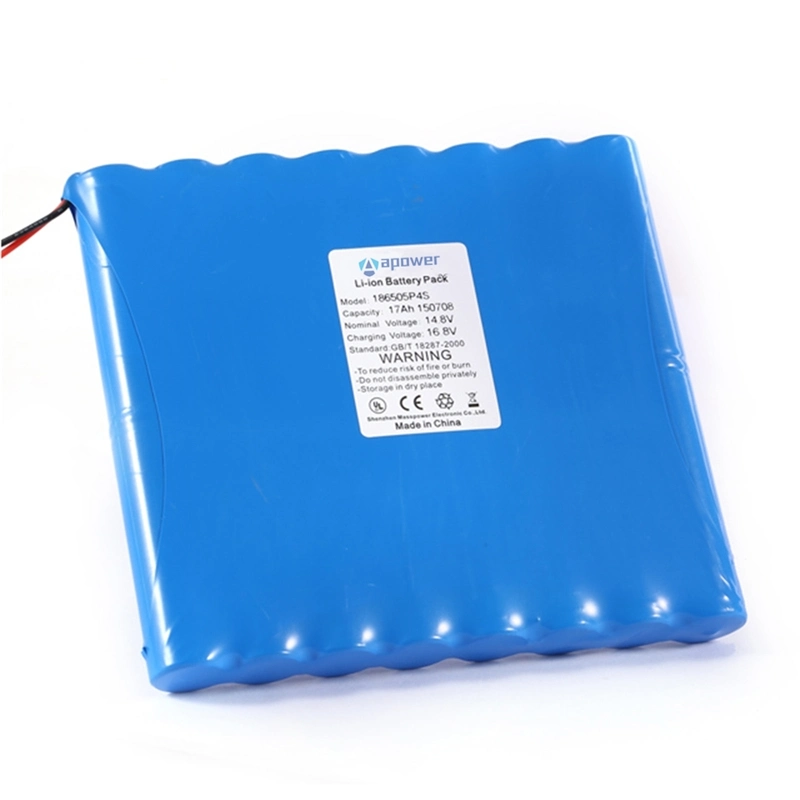 Best Price Rechargeable Lithium Ion for 14.8V 3.4A Ebike Solar Power Supply Battery Pack 18650