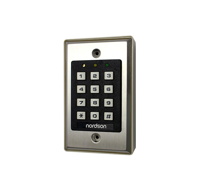 Stainless Steel Panel Single Relay Output Digital DC12V Digital Access Control Keypad