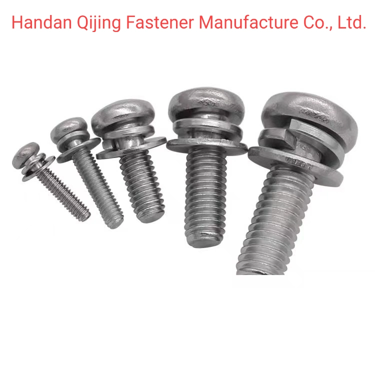 OEM Stainless Steel SS304 SS316 Torx Button Head Tamper-Resistant Machine Screw + Flat Plain Washer Assembly Stainless Steel