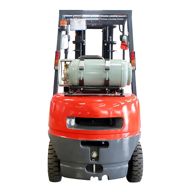 Chinese1.5 Ton LPG Gas Forklift 1500kg Propane Indoor Conter Balance Fork Lift Gas Forklift with Gasoline Engine Price