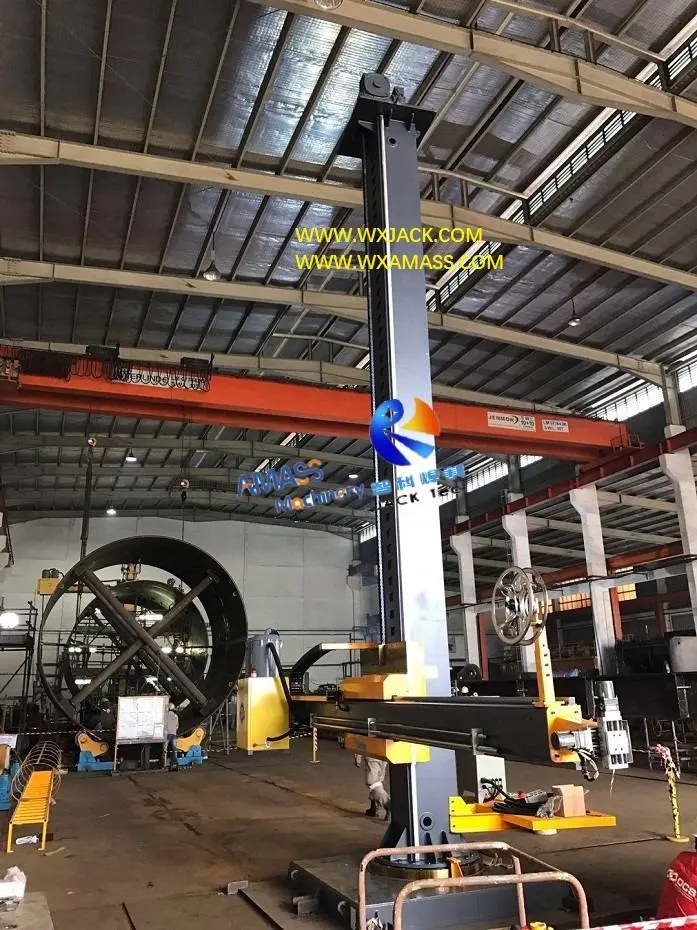 Lhz Heavy Duty Moving Motorized Revolving High Efficient Saw Mag Cross Slides Column and Boom Automatic Welding Manipulator Machine