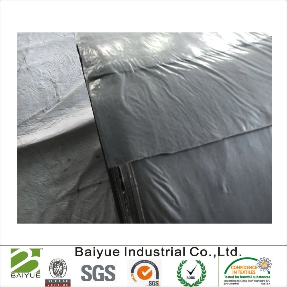 Anti Slip Fleece with PE Film for Floor