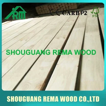 China LVL Supplier 2X4 Lumber Poplar Wooden Pallet Material Film Faced Plywood for Packing