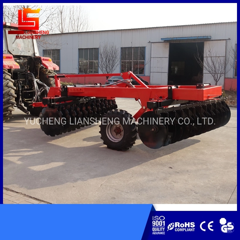 Farm Equipment Disc Harrow Heavy Duty Offset Hydraulic Disc Harrow for Tractors Hot Sale in Iraq