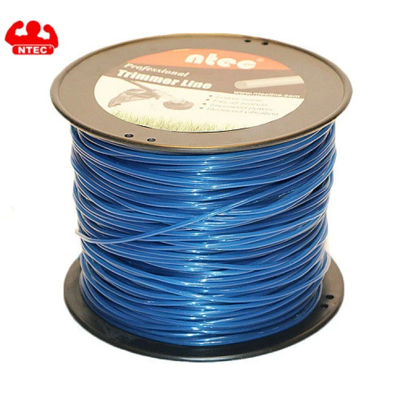 2.4mm Twist Low Noise Commercial Grade Nylon Trimmer Line /Grass Cutter Nylon Line Garden Tools Strimmer