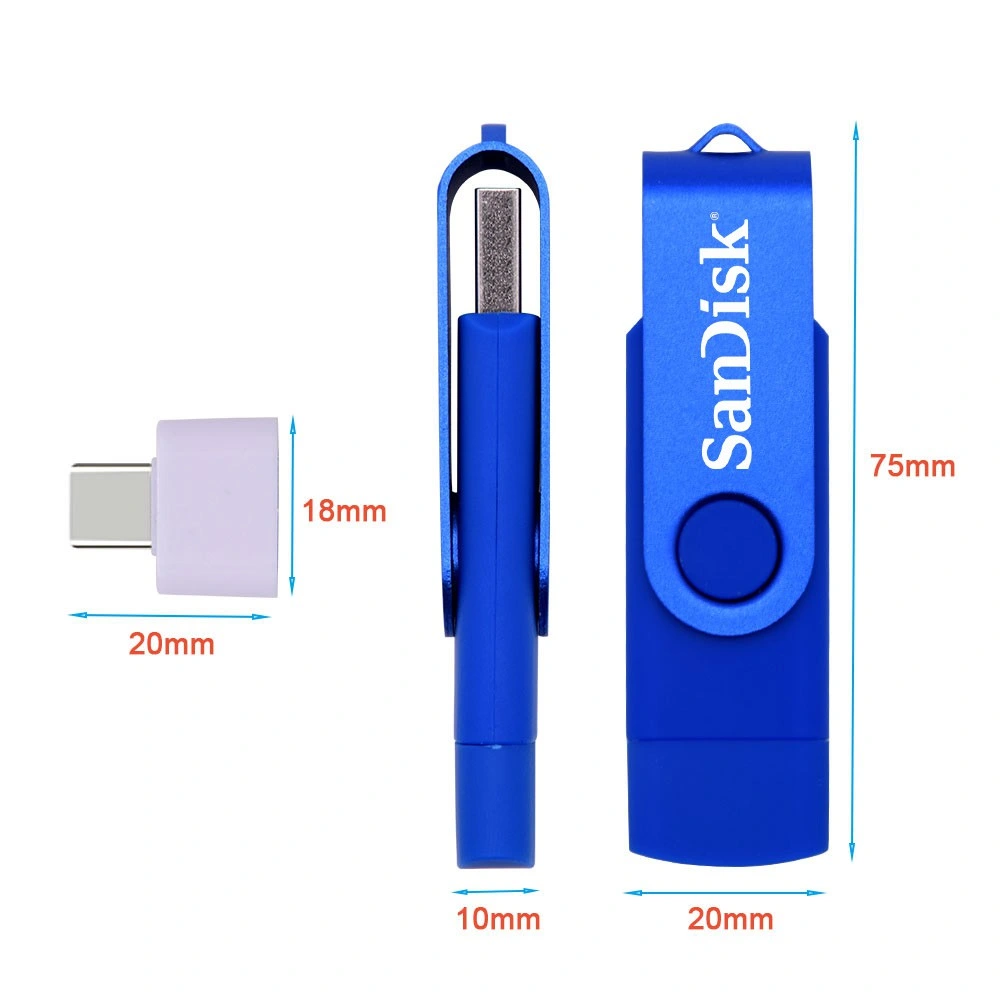 Android OTG and Computer Two-in-One 8GB 64GB 32GB 16GB 128GB 256GB USB 2.0 OTG USB Flash Drive Pendrive