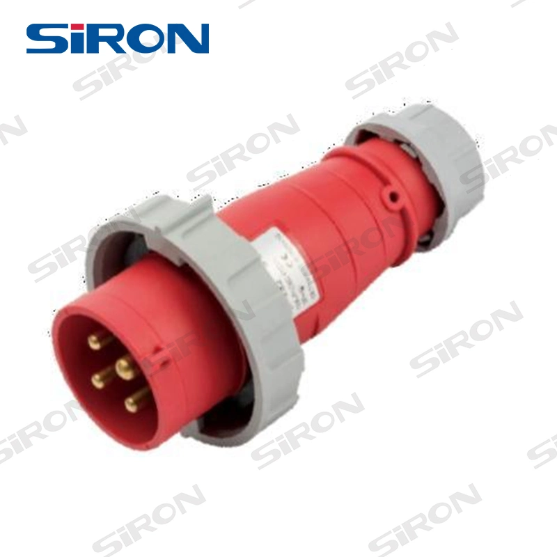 Conector macho industrial de inserción eléctrica móvil resistente al agua SIRON H603 IP67 16A/32A 3pin 4pin 5pin