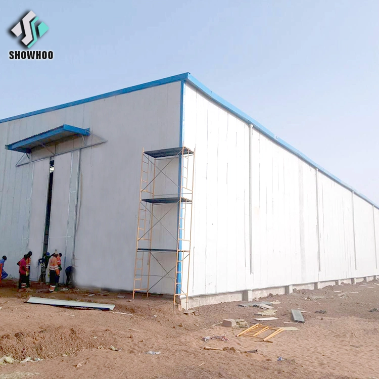 New Design Two Storey Steel Structure Workshop Warehouse Shed