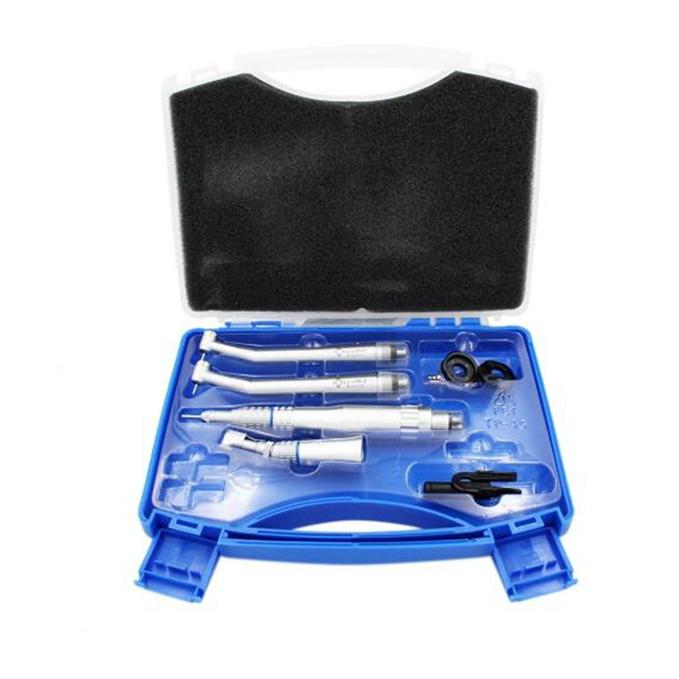 Medical Dental Handpiece Kit Push Button Wrench Type Handpiece Set