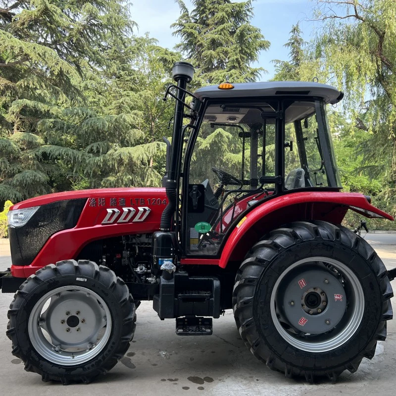 120HP 4X4 Farming Tractor with 4 Cylinders, in Line, Water Cooling Engine