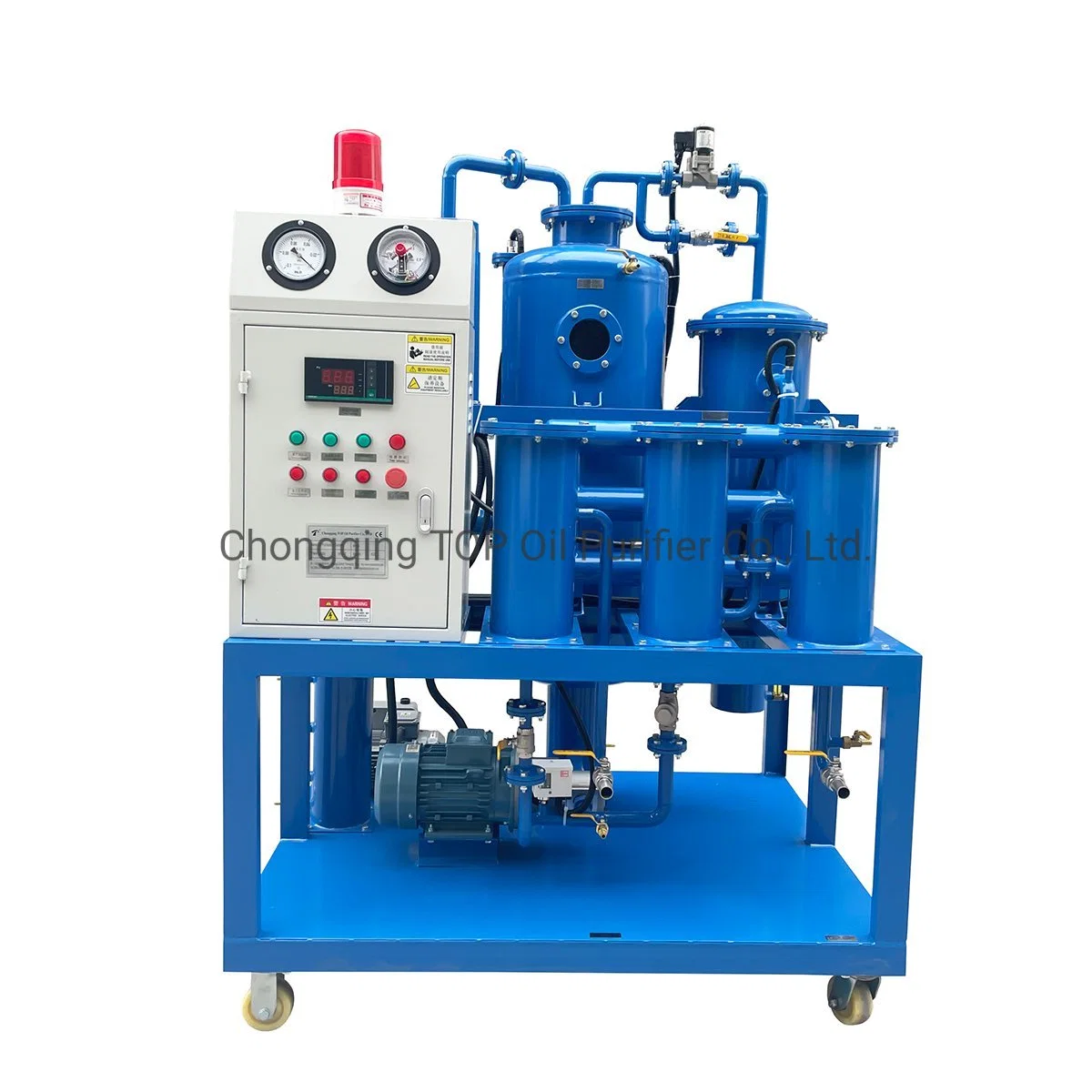 Hydraulic Oil Filtration Machine Remove Particles, Water, Acidity and Oil Degradation Products