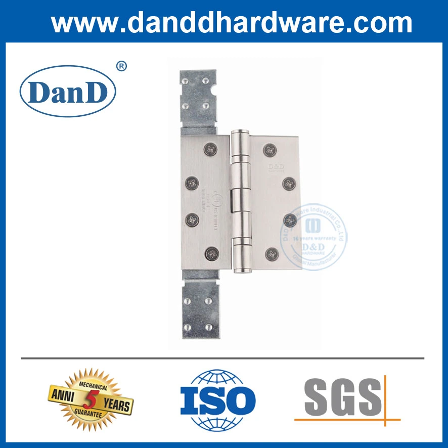 4 Inch Door Ironmongery Hinge Reinforcement Plate for Hole Spacing