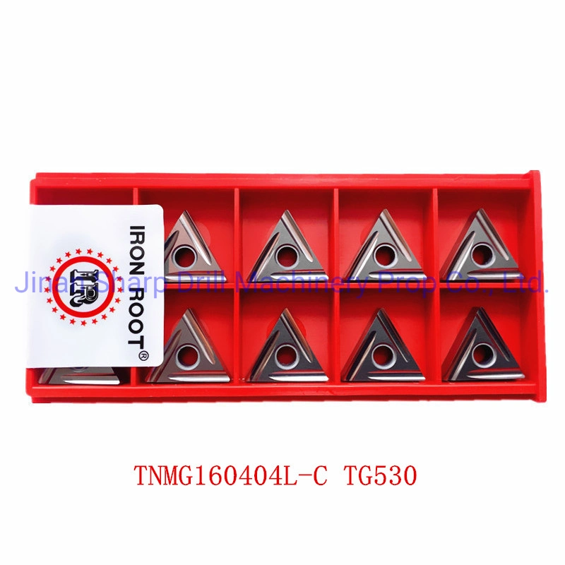 Inserciones de Cermet160404 Tnmg Tnmg Herramientas de corte CNC para Mtjnr/L de soporte de accesorios