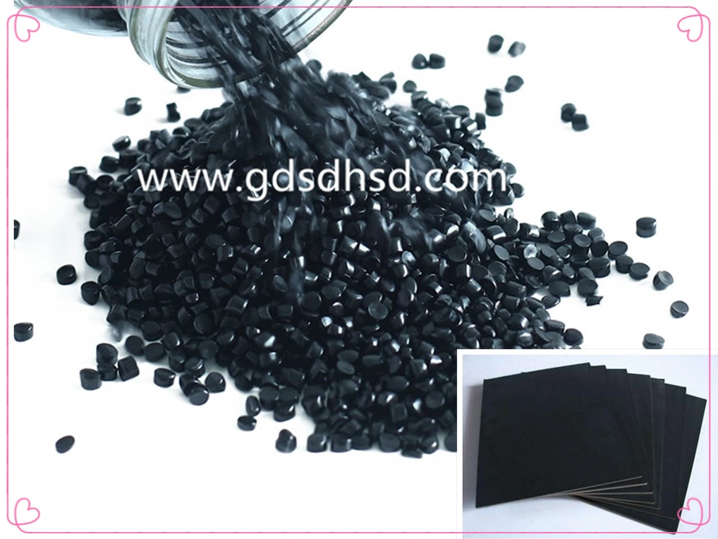 Black Color Masterbatch Plastic Granules for Pipe Use