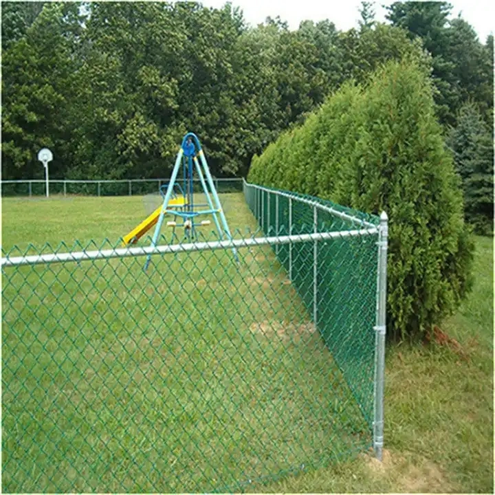 Manual Operated Chain Link Wire Mesh Fence Machine Making Hot Dipped Galvanized PVC Coated Chain Link Fence