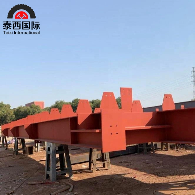 Customized Steel Structural Building Engineering Components H-Shaped Steel Beams and Columns